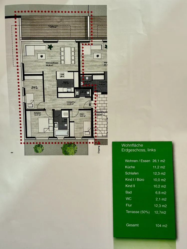 4 Zimmer Wohnung mit 104 m² in Mönchengladbach – Bild 9