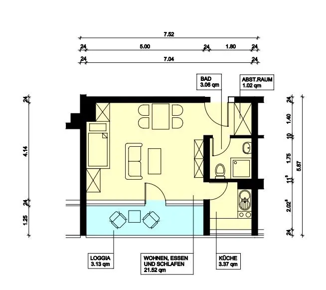 2 Zimmer Wohnung mit 32 m² in Erkrath – Bild 5
