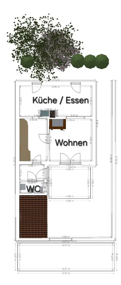 3 Zimmer Haus mit 110 m² in Magdeburg – Bild 2
