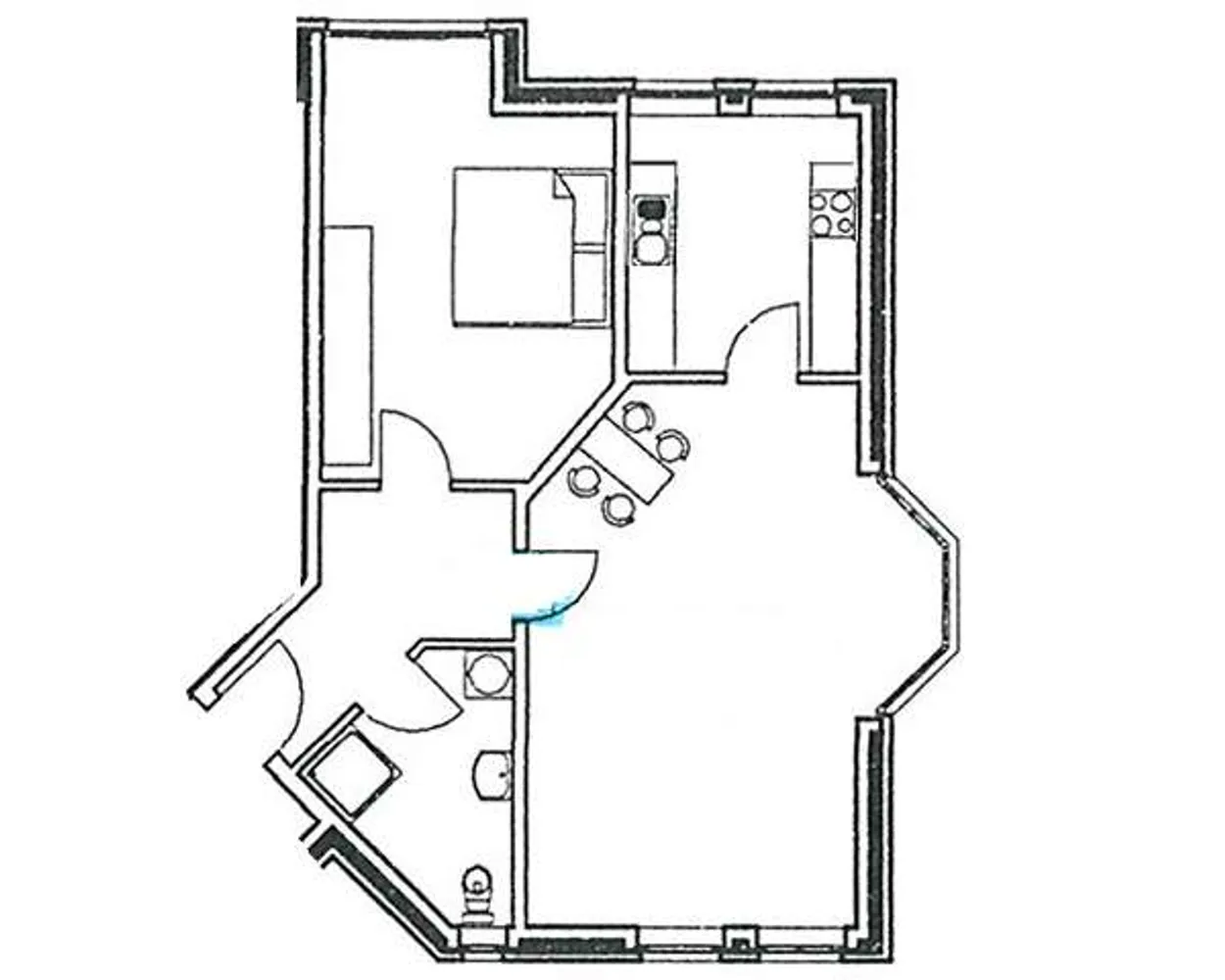 2 Zimmer Wohnung mit 82 m² in Norden – Bild 4