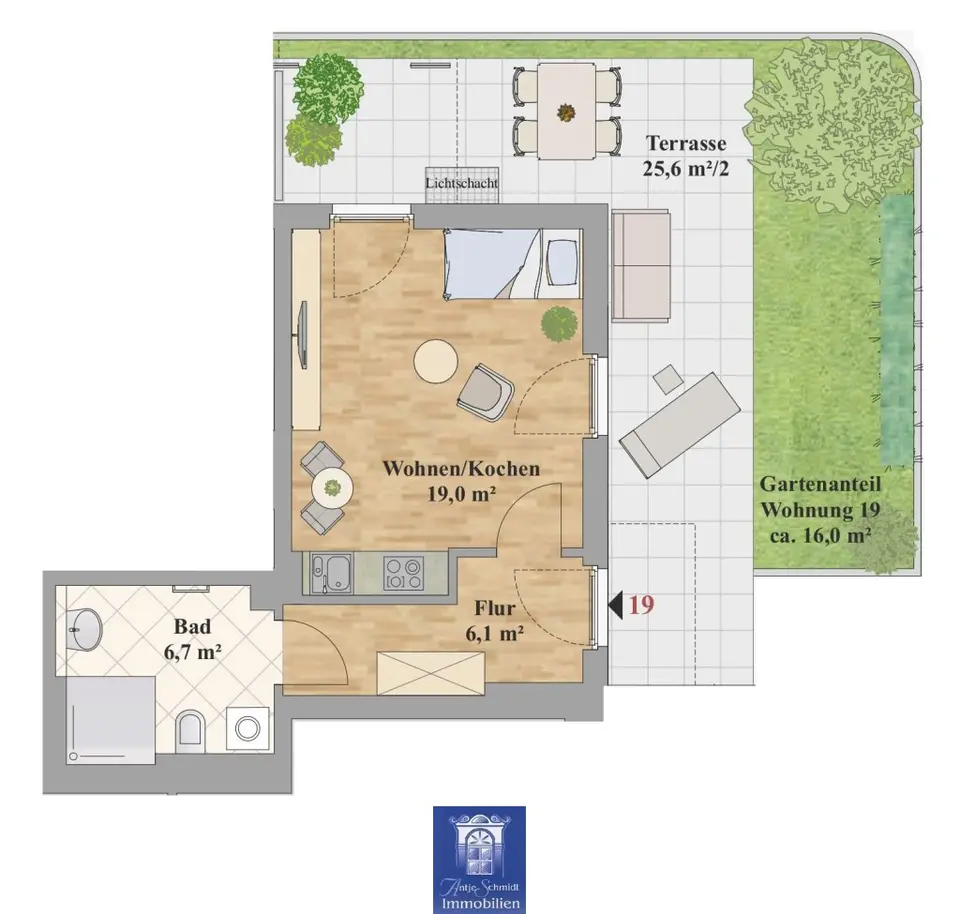 Studio mit 45 m² in Dresden – Bild 5