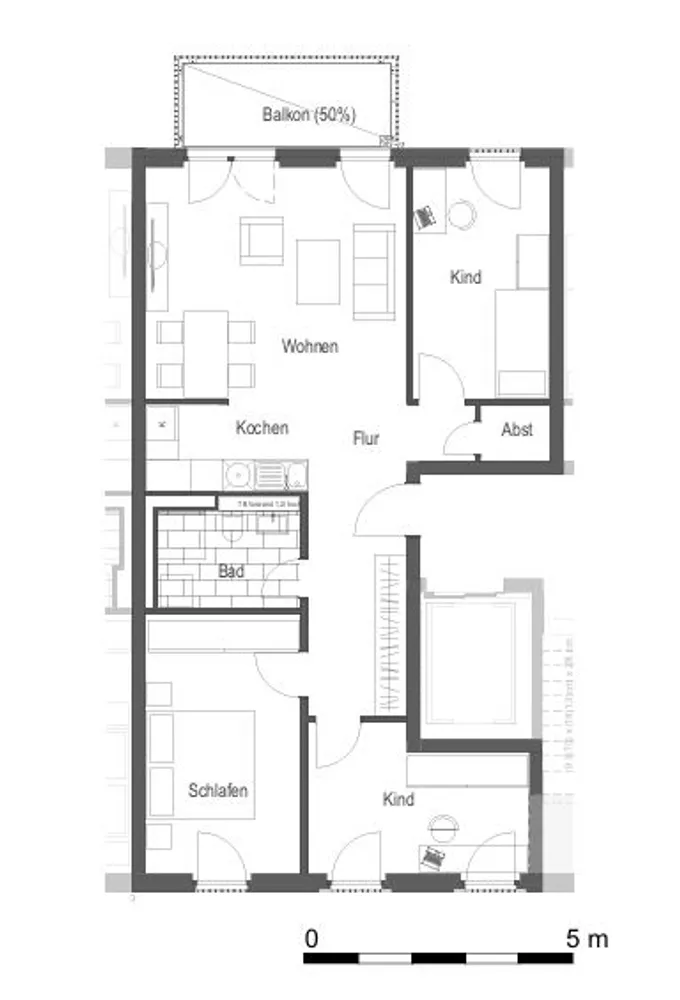 4 Zimmer Wohnung mit 84 m² in Dresden – Bild 8