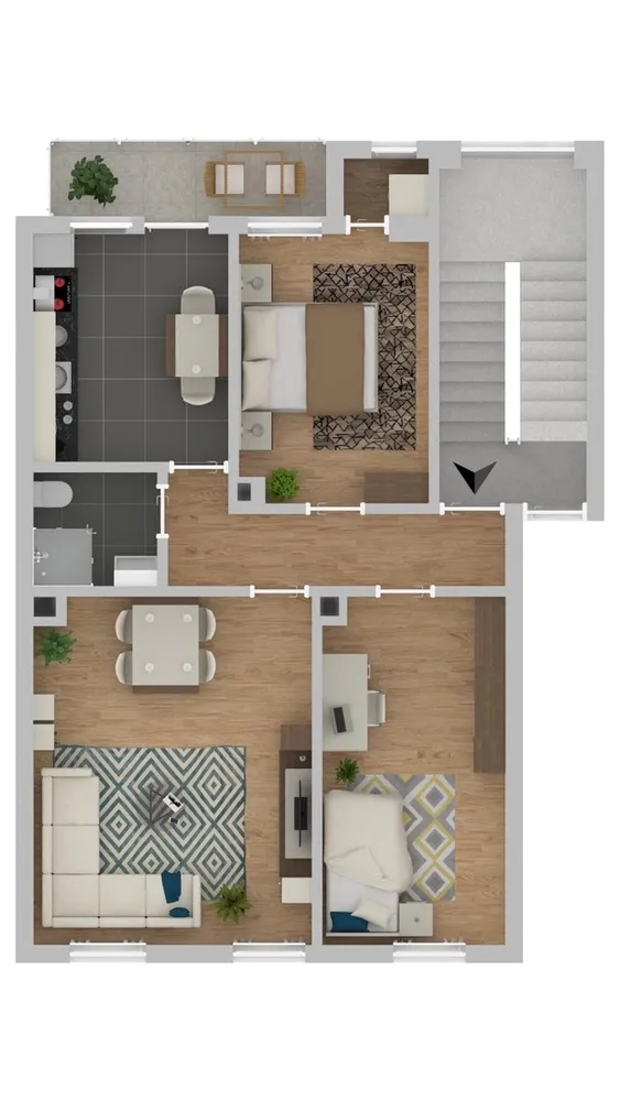 2 Zimmer Wohnung mit 65 m² in Ludwigshafen am Rhein – Bild 12
