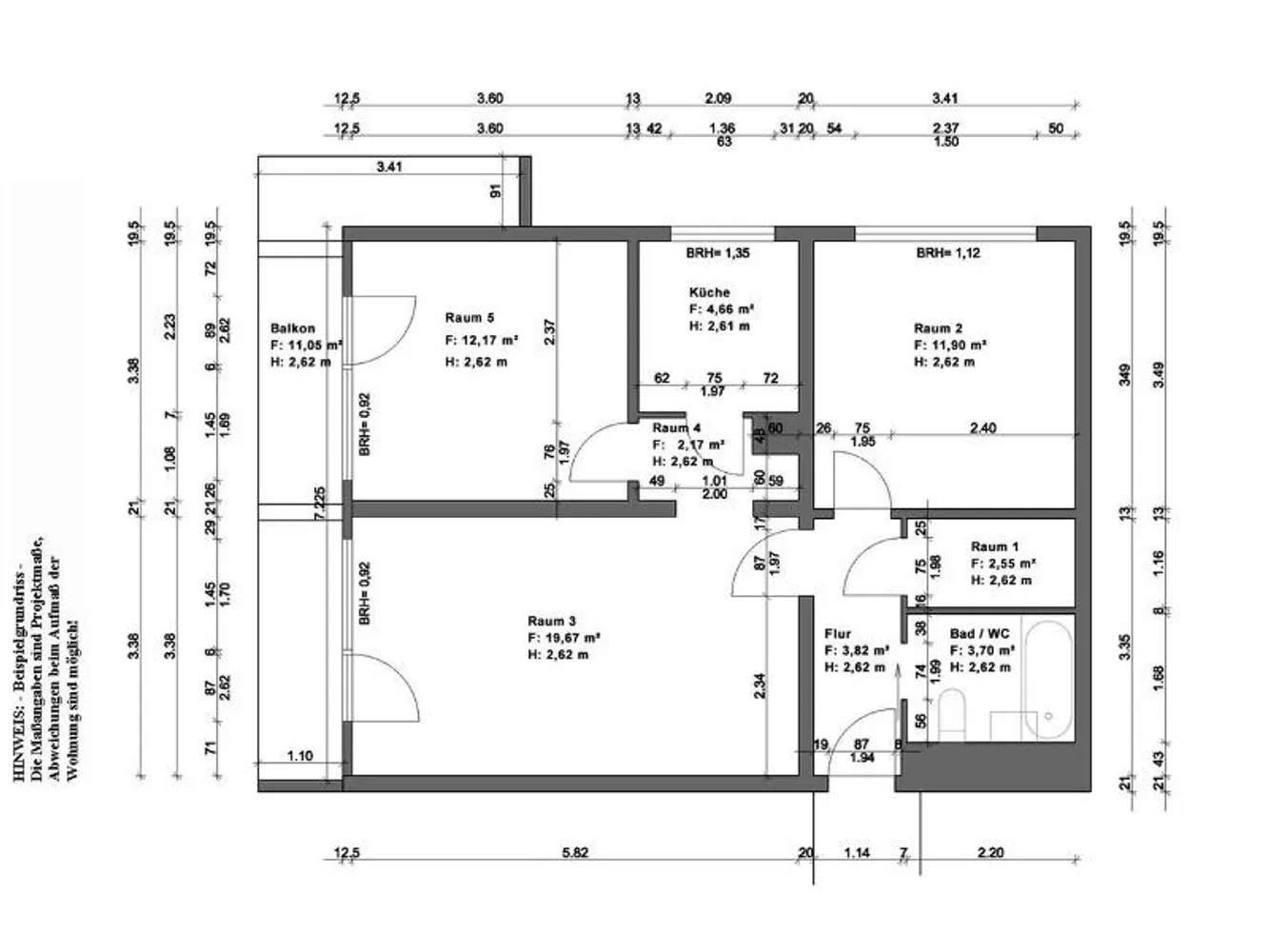 3 Zimmer Wohnung mit 64 m² in Halle (Saale) – Bild 8