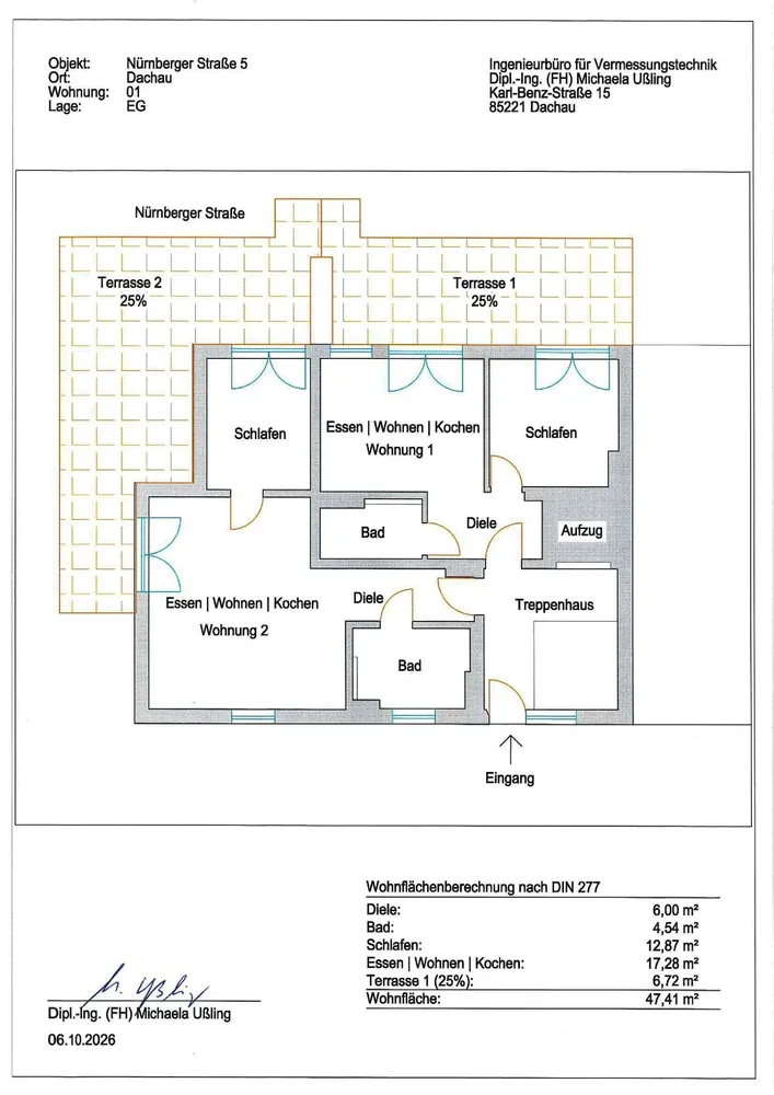 2 Zimmer Wohnung mit 47 m² in Dachau – Bild 4