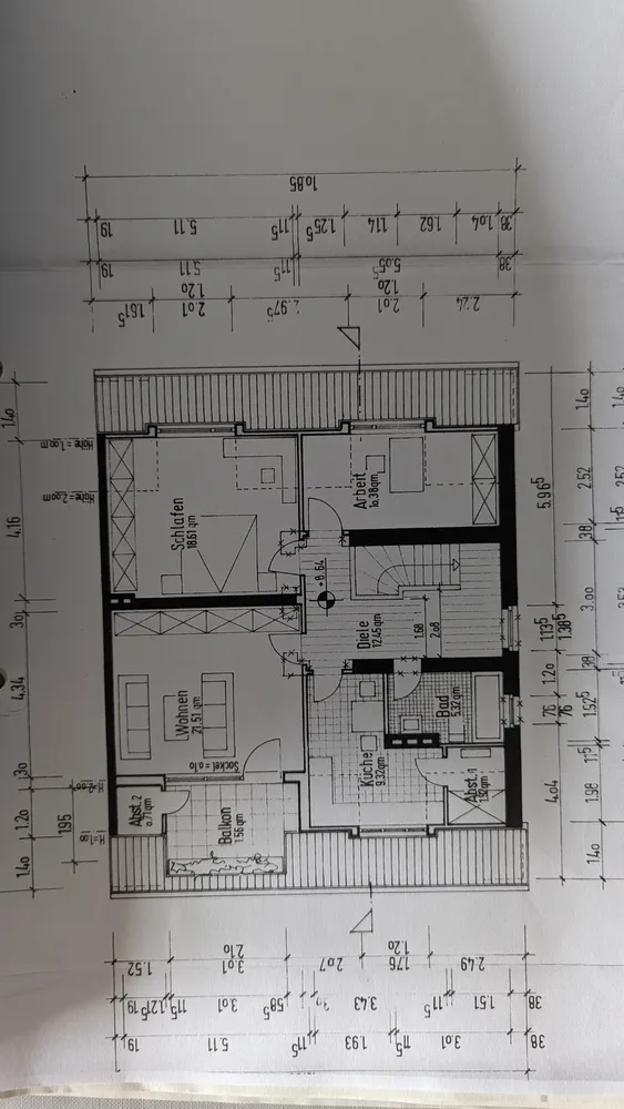 3 room apartment with 82 m² in Cologne – Photo 2