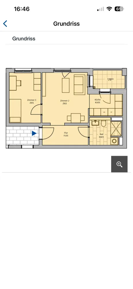 2 Zimmer Wohnung mit 48 m² in Potsdam – Bild 4