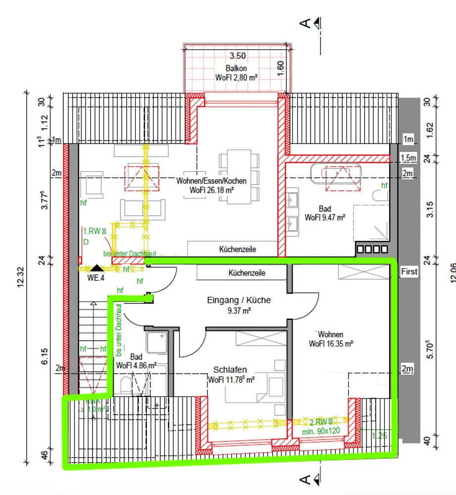 2 Zimmer Wohnung mit 43 m² in Bonn – Bild 7