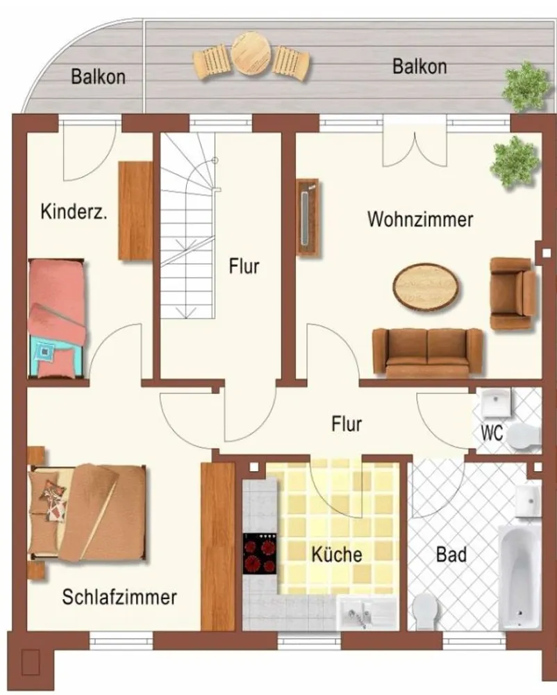 3 Zimmer Wohnung mit 63 m² in Bremen – Bild 9