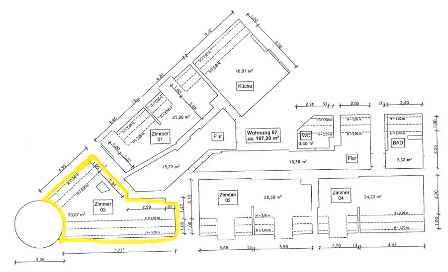 WG-Zimmer mit 30 m² in Braunschweig – Bild 2