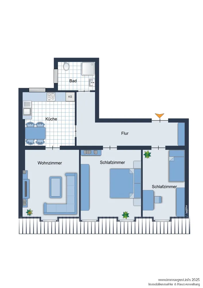 3 Zimmer Wohnung mit 87 m² in Bielefeld – Bild 8