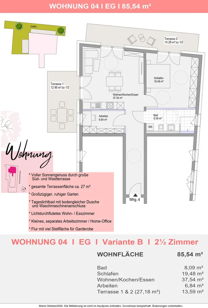 3 room apartment with 86 m² in Nuremberg – Photo 4