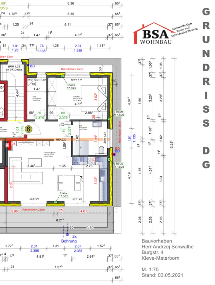 2 Zimmer Wohnung mit 72 m² in Kleve – Bild 6