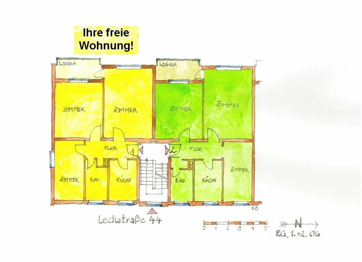 3 room apartment with 69 m² in Brunswick – Photo 1