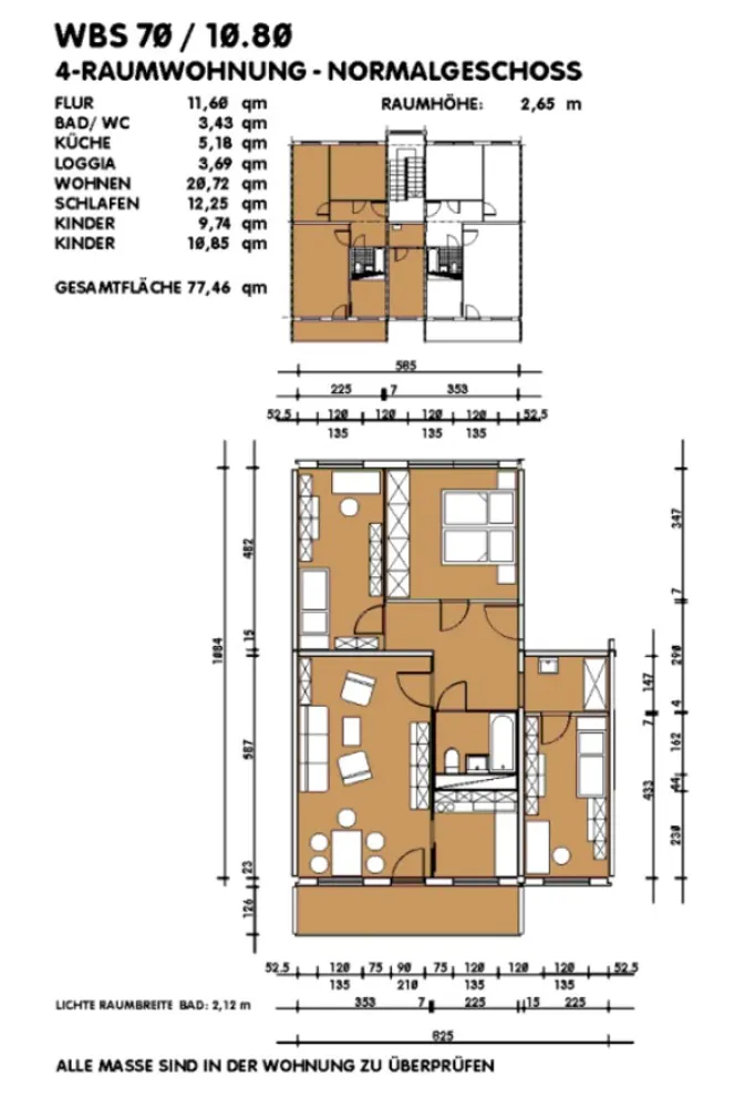 4 Zimmer Wohnung mit 77 m² in Dresden – Bild 3