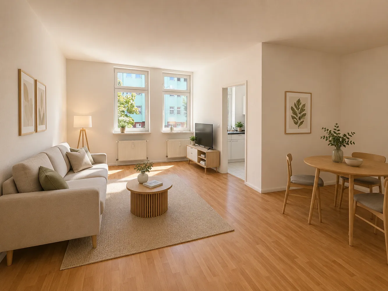 1 Zimmer Wohnung mit 44 m² in Magdeburg – Bild 1