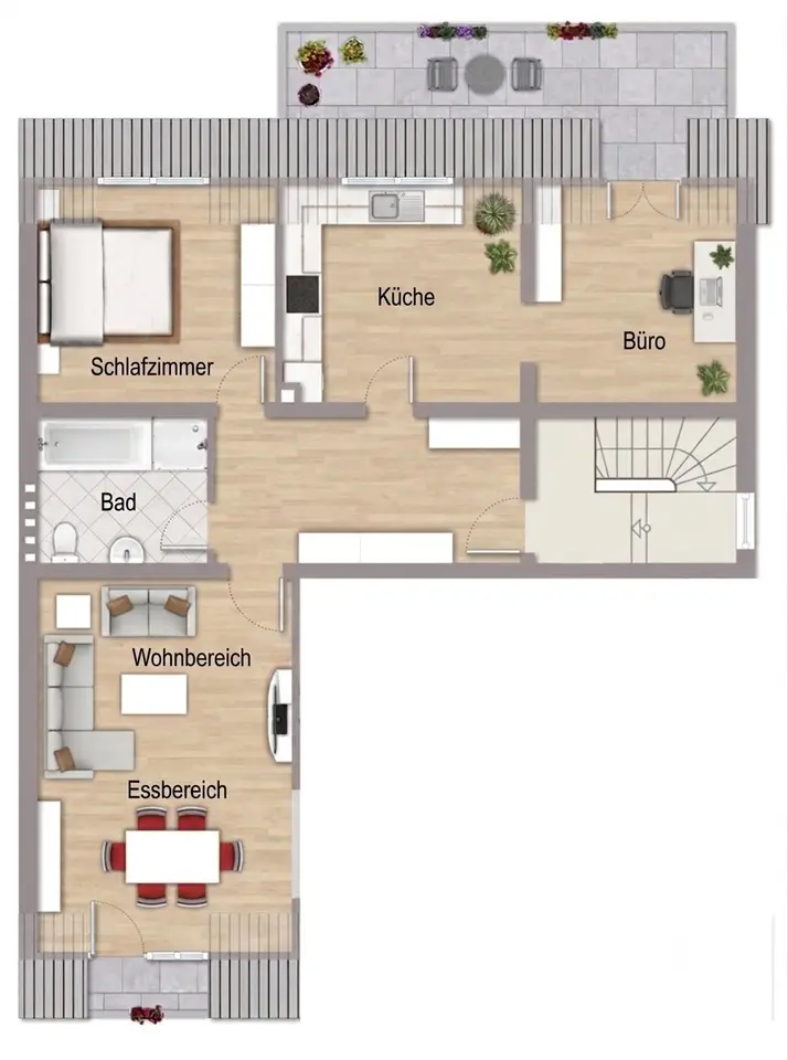 3 Zimmer Wohnung mit 85 m² in Rheinberg – Bild 7