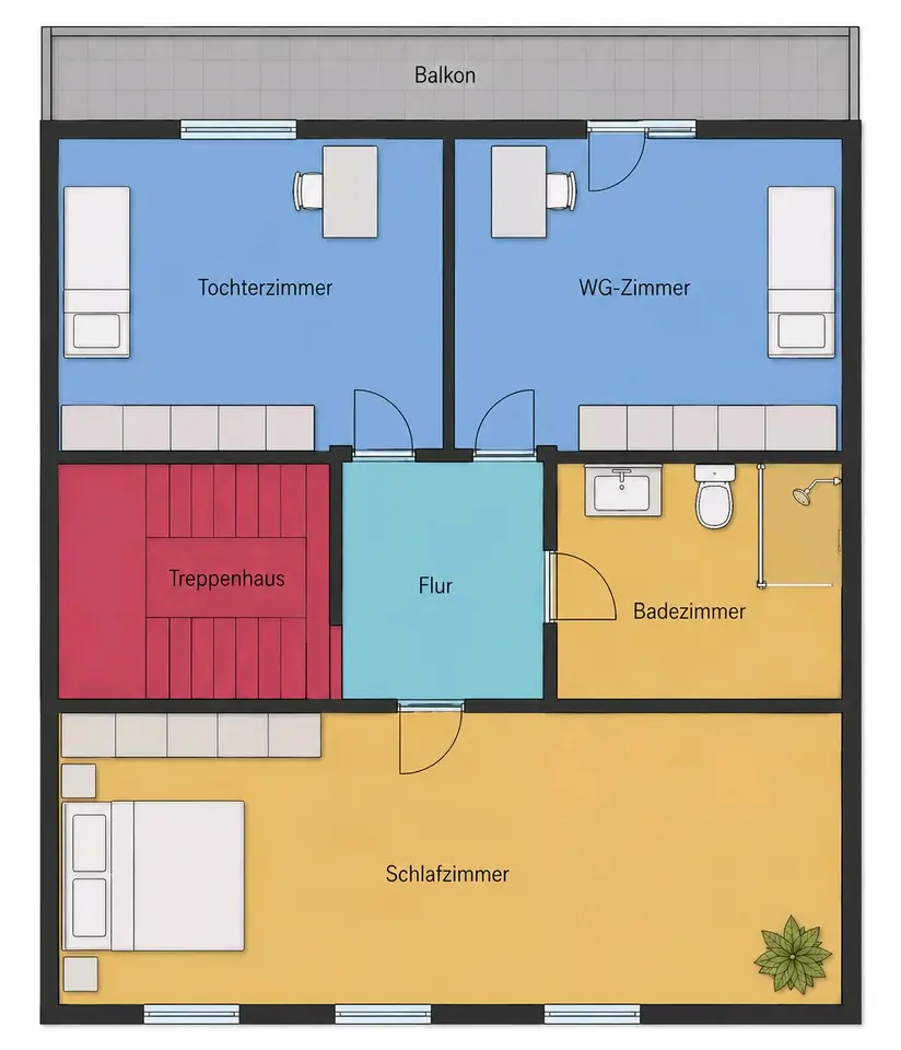 WG-Zimmer mit 20 m² in Mainz – Bild 6
