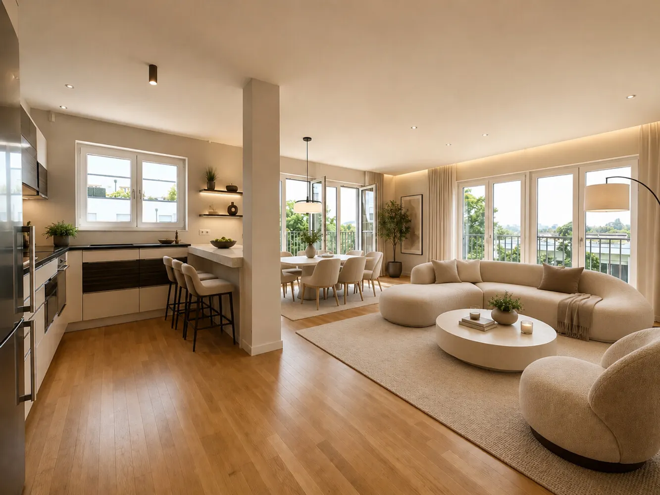 4 Zimmer Wohnung mit 115 m² in Frankfurt am Main – Bild 1