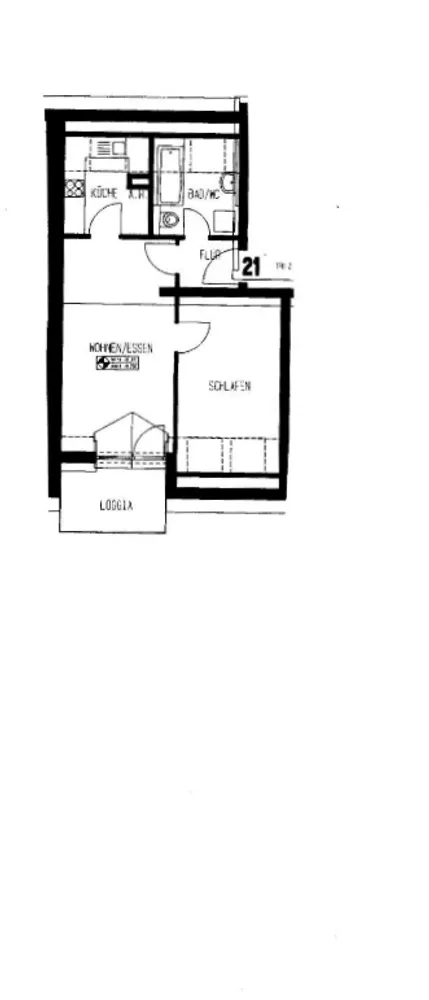 2 room apartment with 48 m² in Magdeburg – Photo 6