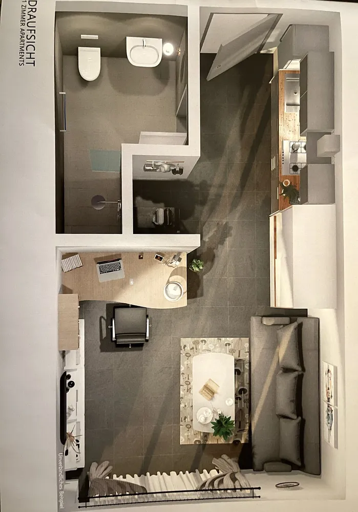 1 Zimmer Wohnung mit 22 m² in Nürtingen – Bild 7
