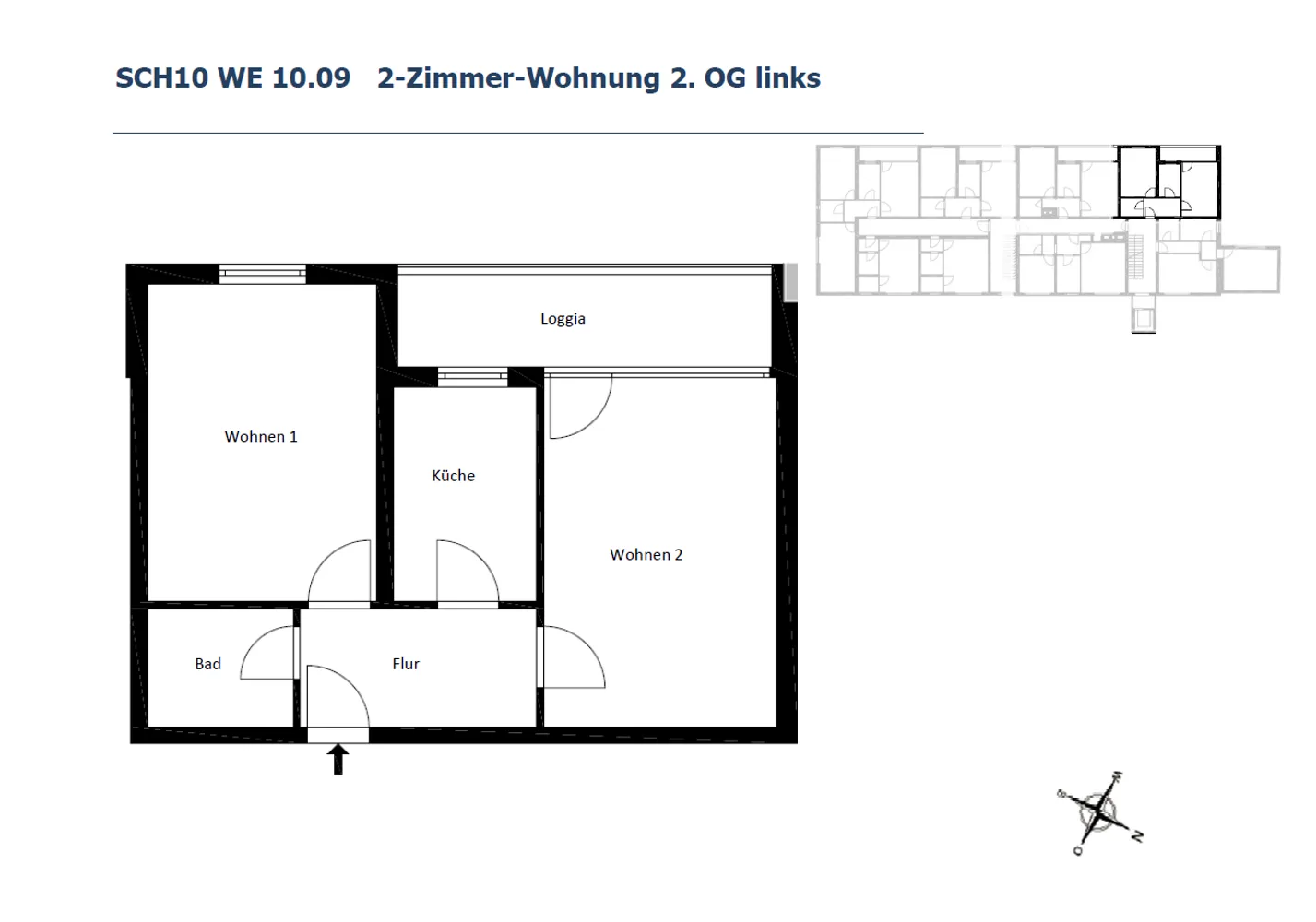 2 room apartment with 50 m² in Munich – Photo 7
