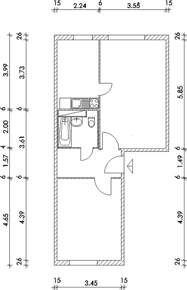 2 room apartment with 53 m² in Berlin – Photo 8