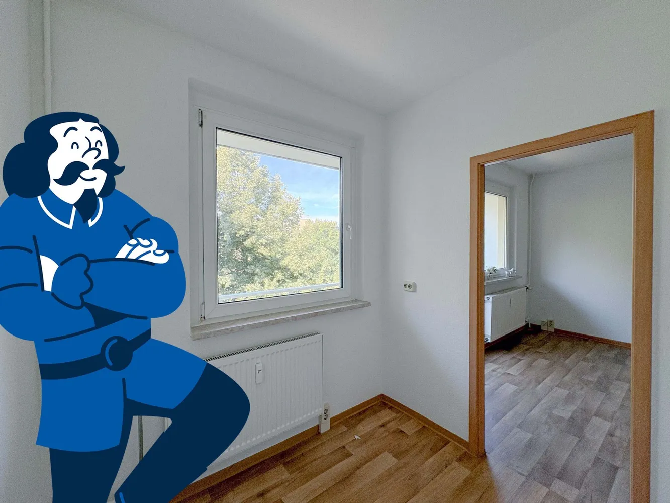 1 room apartment with 36 m² in Magdeburg – Photo 1