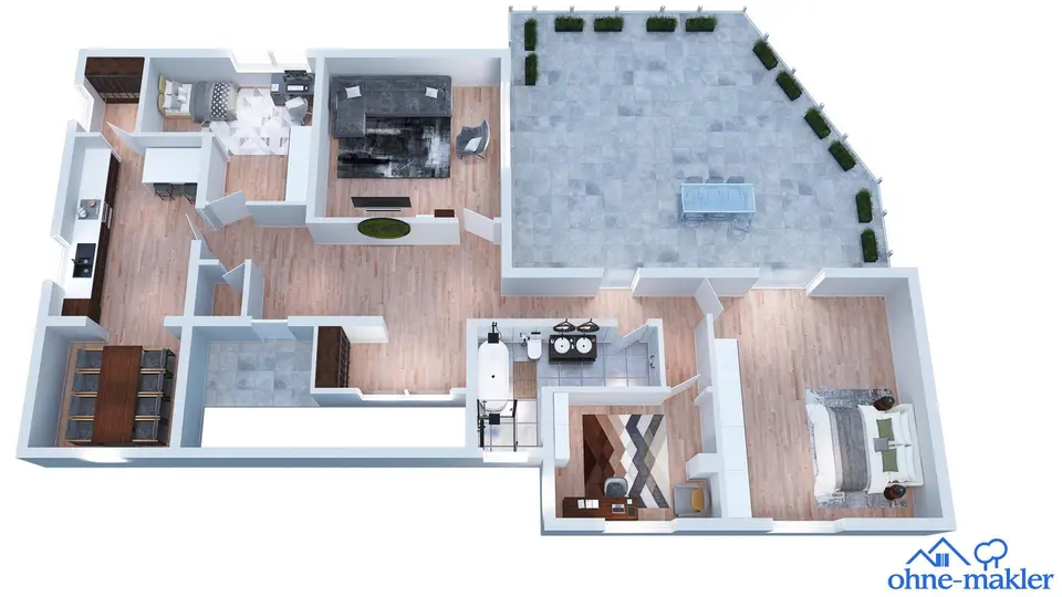 4 Zimmer Wohnung mit 160 m² in Michelstadt – Bild 5