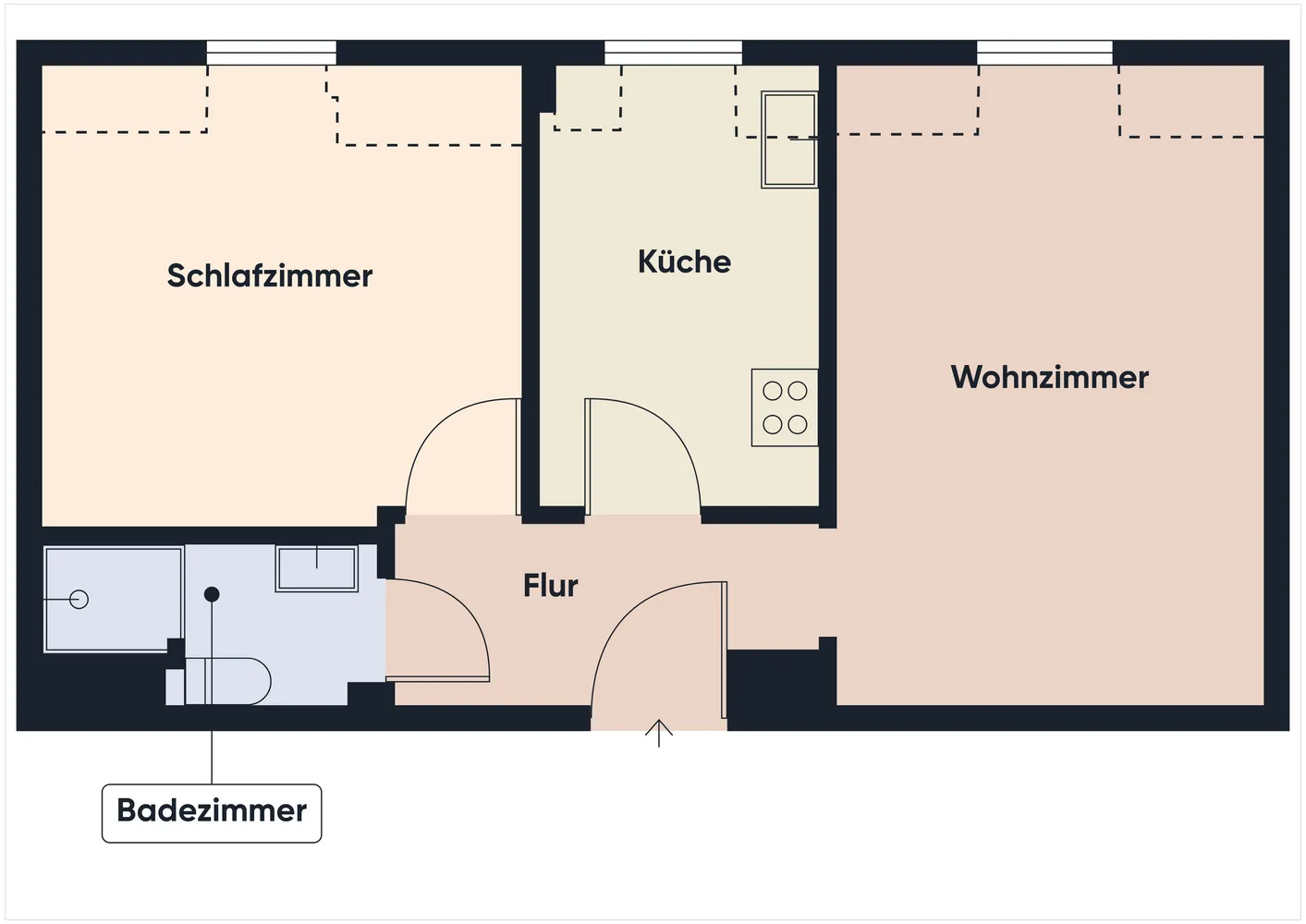 2 Zimmer Wohnung mit 60 m² in Nürnberg – Bild 4