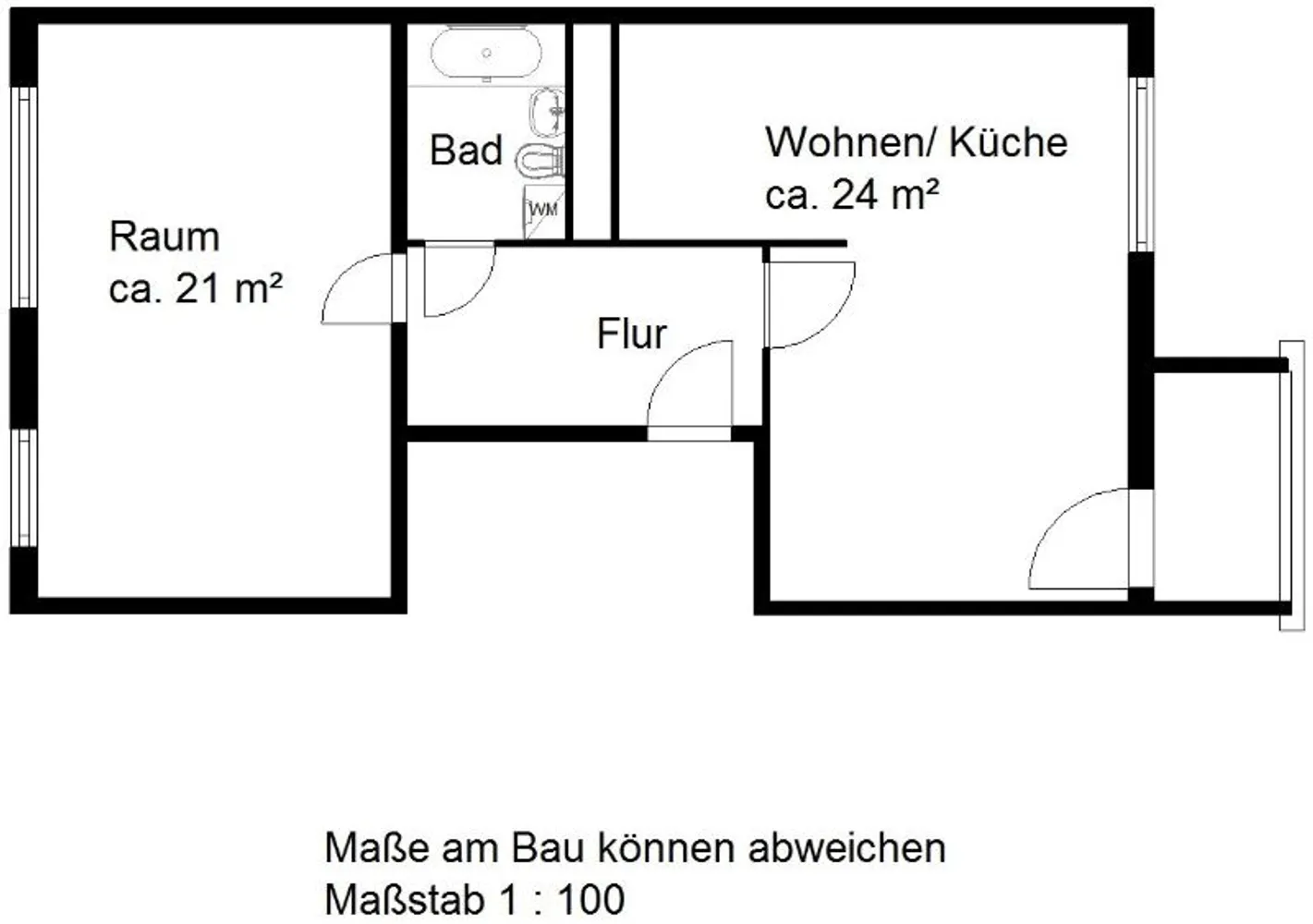 2 Zimmer Wohnung mit 57 m² in Halle (Saale) – Bild 6