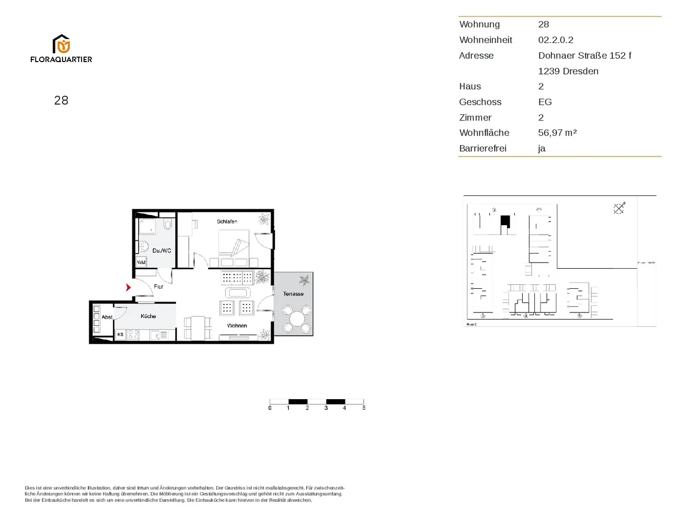 2 Zimmer Wohnung mit 57 m² in Dresden – Bild 10