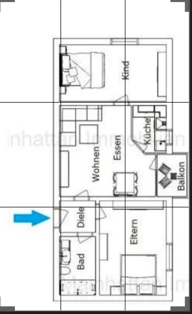 3 Zimmer Wohnung mit 66 m² in Frankfurt am Main – Bild 12