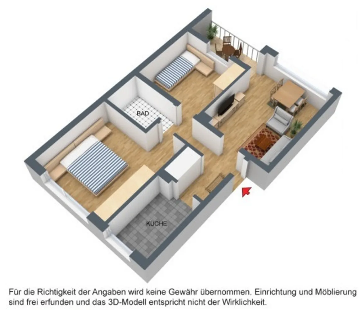 3 Zimmer Wohnung mit 70 m² in Duisburg – Bild 8