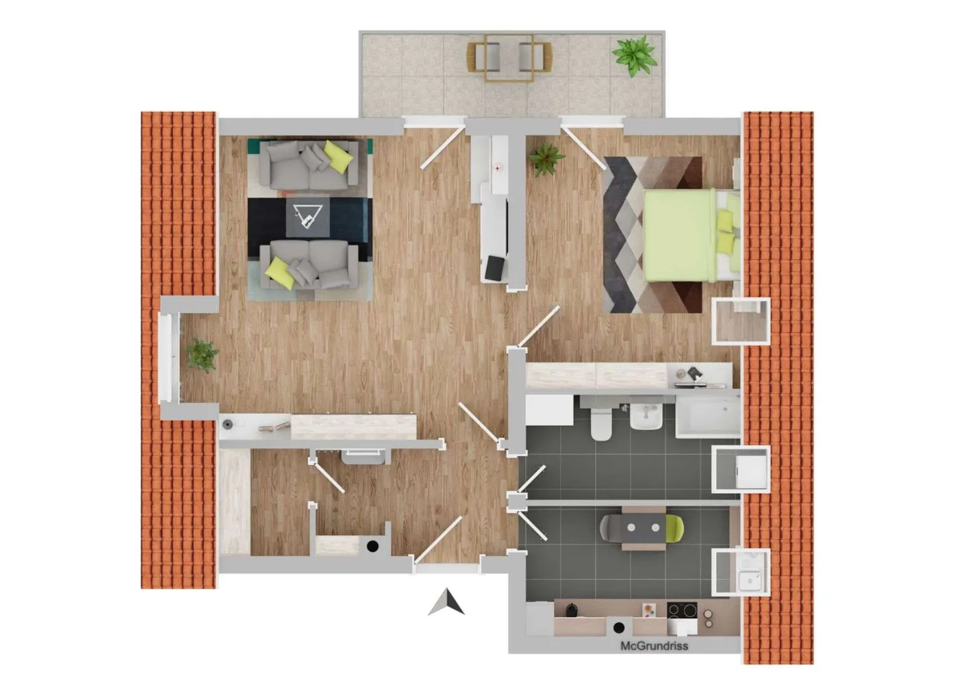 2 Zimmer Wohnung mit 64 m² in München – Bild 9