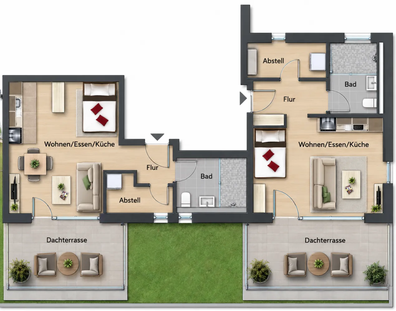 1 Zimmer Wohnung mit 38 m² in Osnabrück – Bild 5