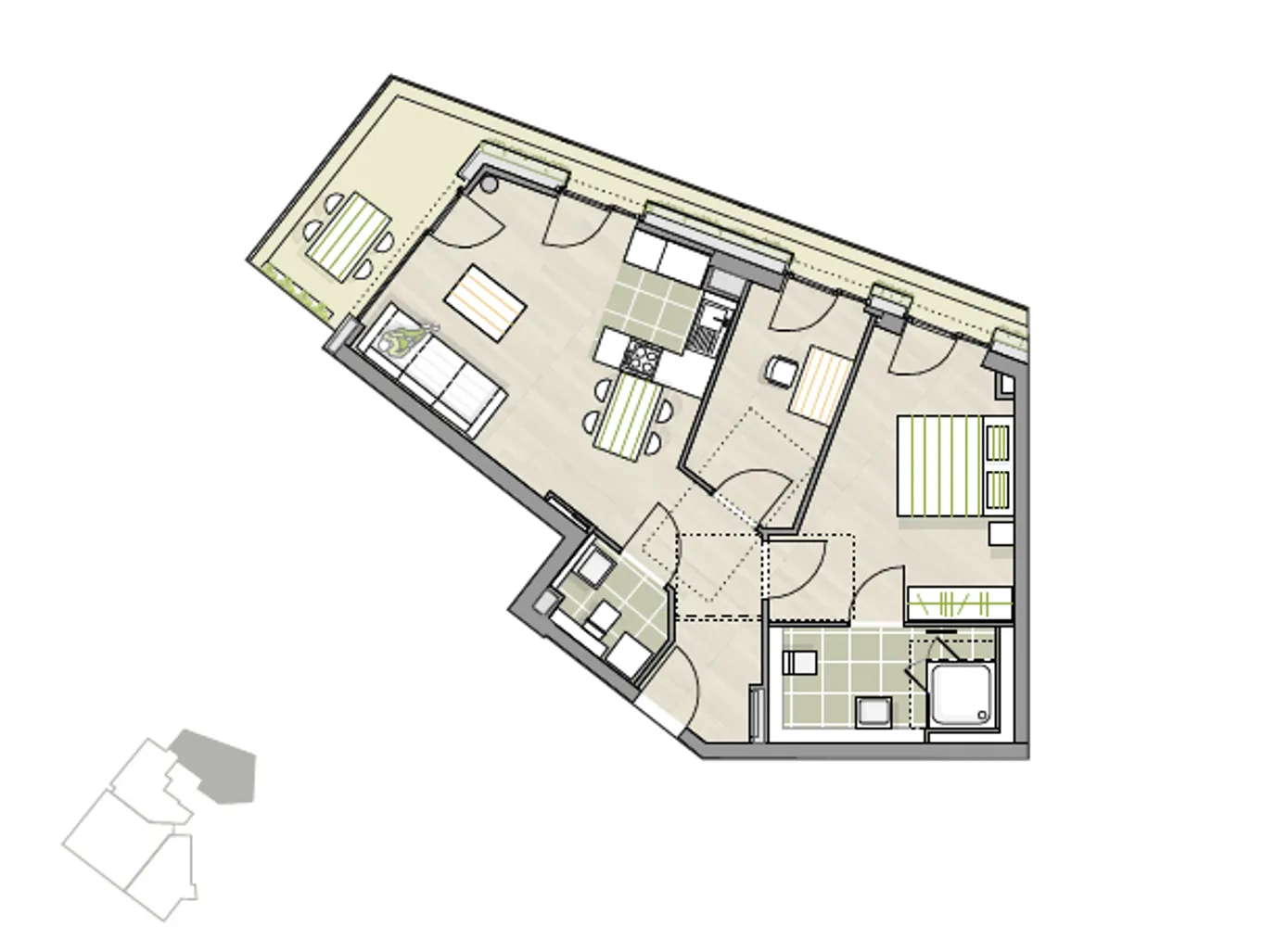 3 Zimmer Wohnung mit 79 m² in Freiburg im Breisgau – Bild 8