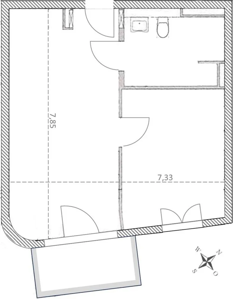 2 Zimmer Wohnung mit 55 m² in Mainz – Bild 2