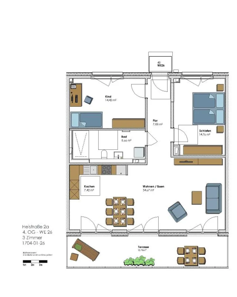 3 room apartment with 98 m² in Gelsenkirchen – Photo 5