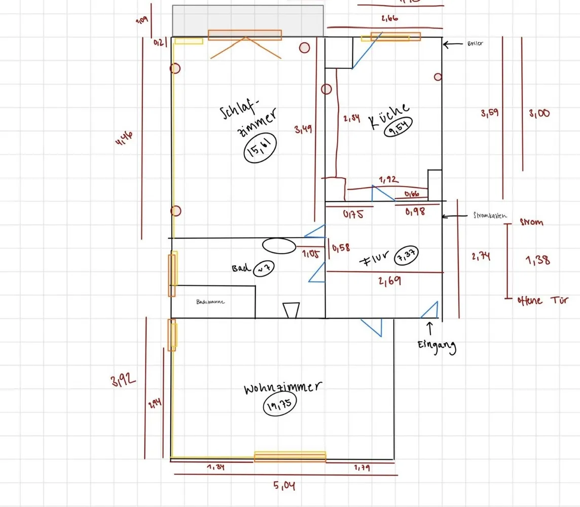 2 Zimmer Wohnung mit 59 m² in Münster – Bild 8