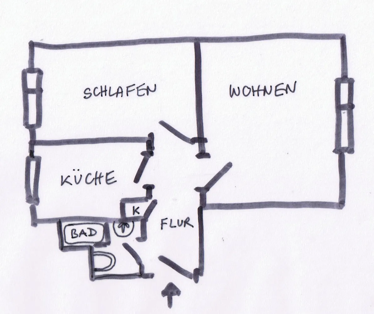 2 Zimmer Wohnung mit 59 m² in Frankfurt am Main – Bild 3