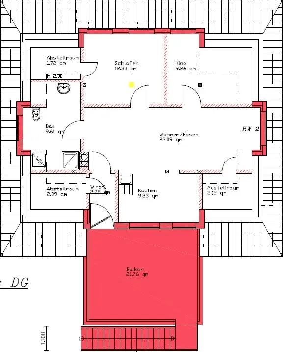 3 Zimmer Wohnung mit 76 m² in Walsrode – Bild 8