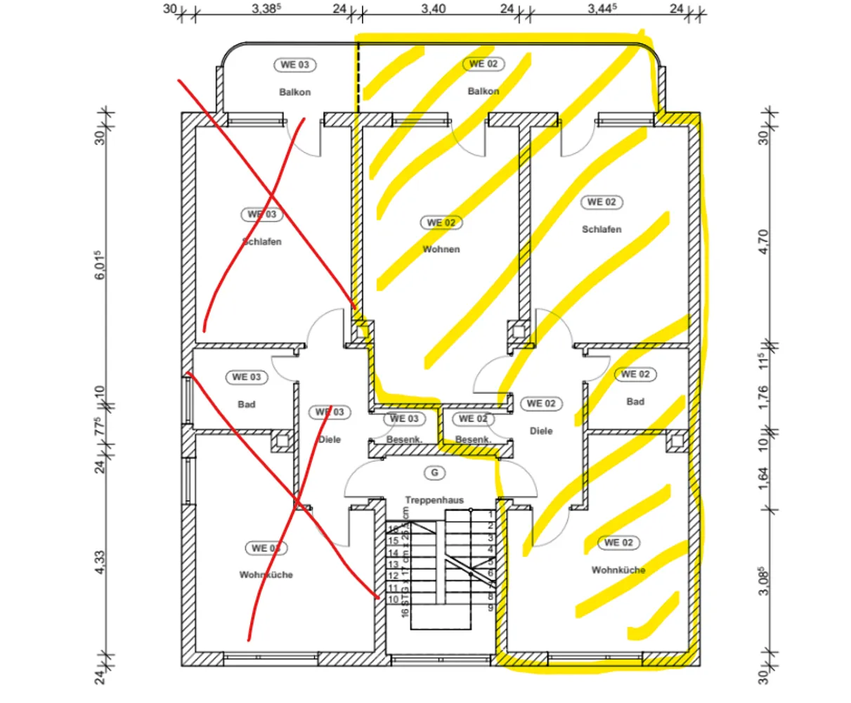 3 Zimmer Wohnung mit 66 m² in Mannheim – Bild 10