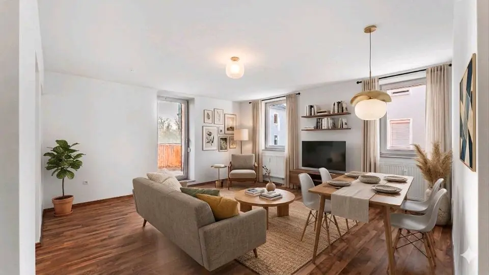 3 Zimmer Wohnung mit 98 m² in Augsburg – Bild 2