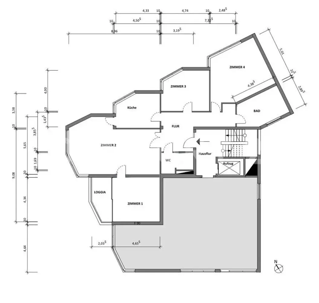 4 Zimmer Wohnung mit 165 m² in Frankfurt am Main – Bild 12