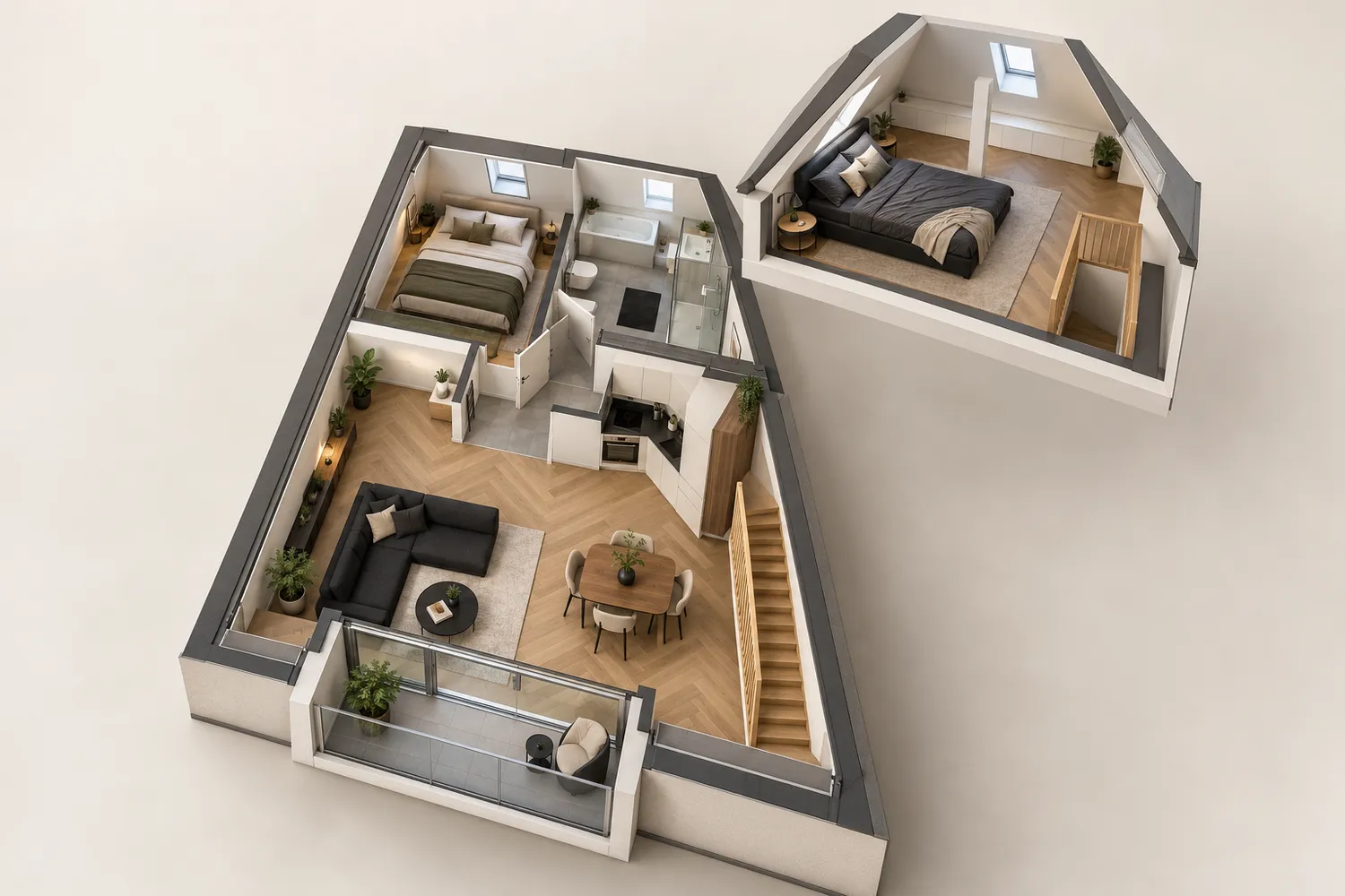 3 Zimmer Wohnung mit 84 m² in Augsburg – Bild 2