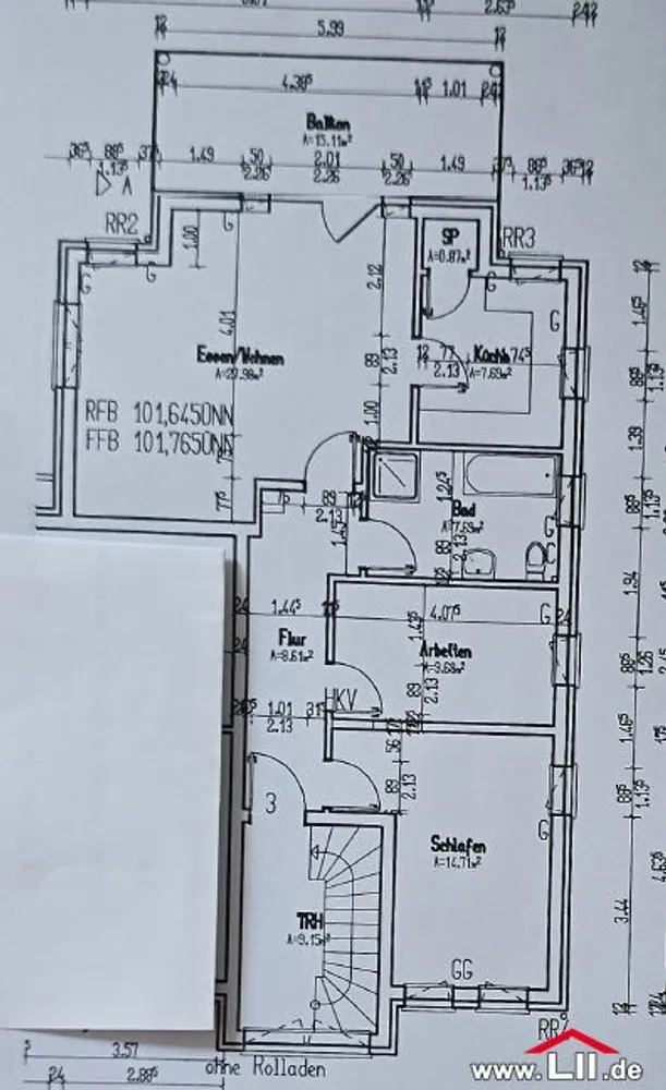 3 Zimmer Wohnung mit 86 m² in Frankfurt am Main – Bild 11