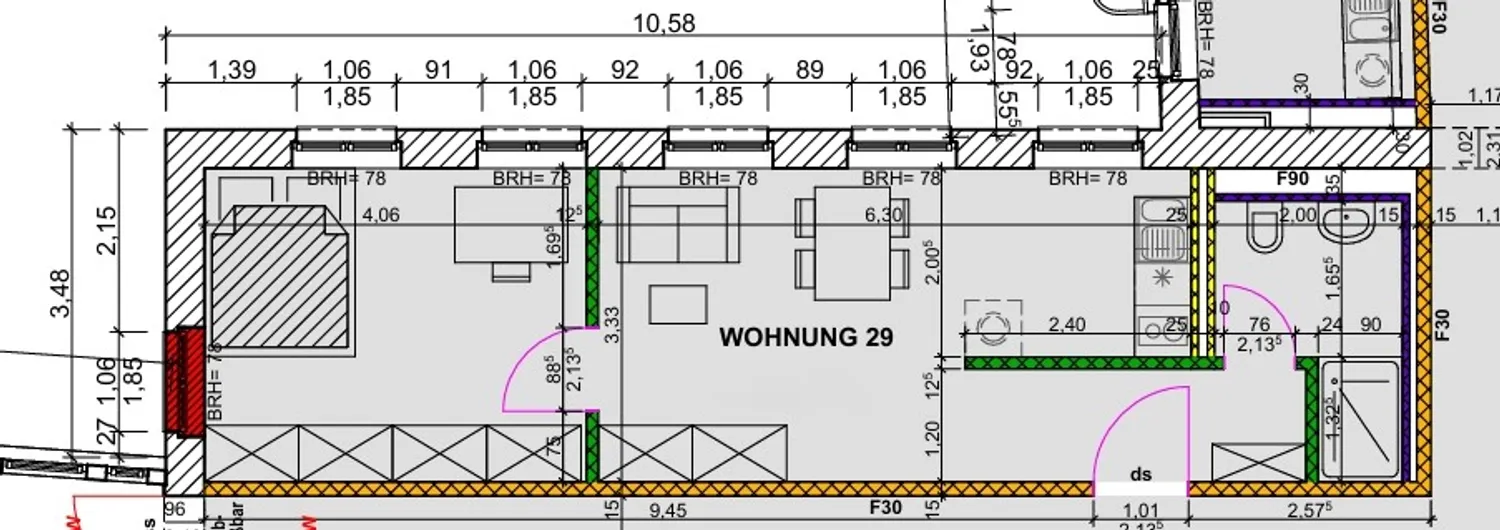 2 Zimmer Wohnung mit 41 m² in Halle (Saale) – Bild 9
