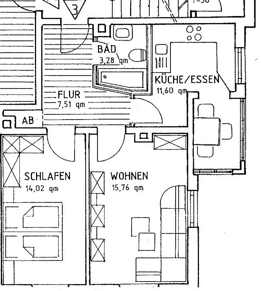 2 Zimmer Wohnung mit 52 m² in Dresden – Bild 5