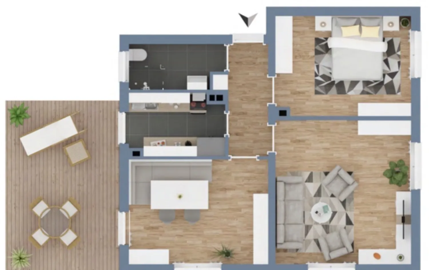 3 Zimmer Wohnung mit 70 m² in Stuttgart – Bild 8